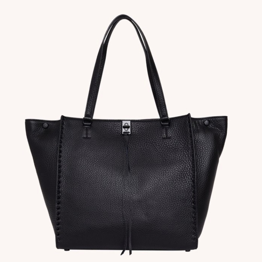 Rebecca Minkoff Black Darren Tote Handbag Purse